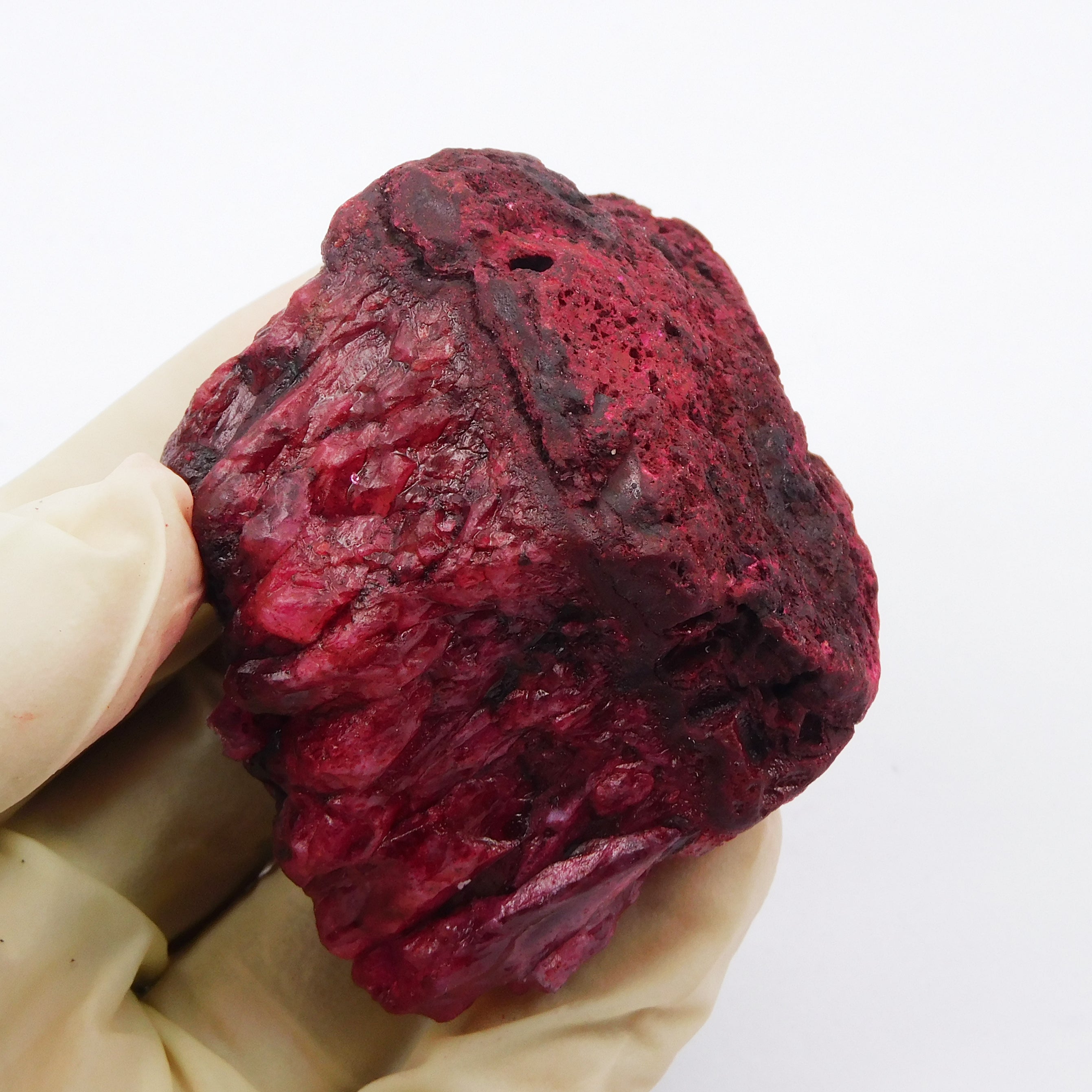 African Red Ruby Uncut Shape 730.15 Ct Certified Natural Red Ruby Row Rough Gemstone Ruby Rough Raw Loose Gemstone-Gift For Her-Him