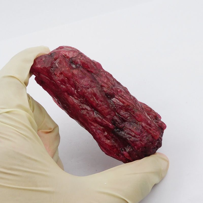 uncut ruby stone