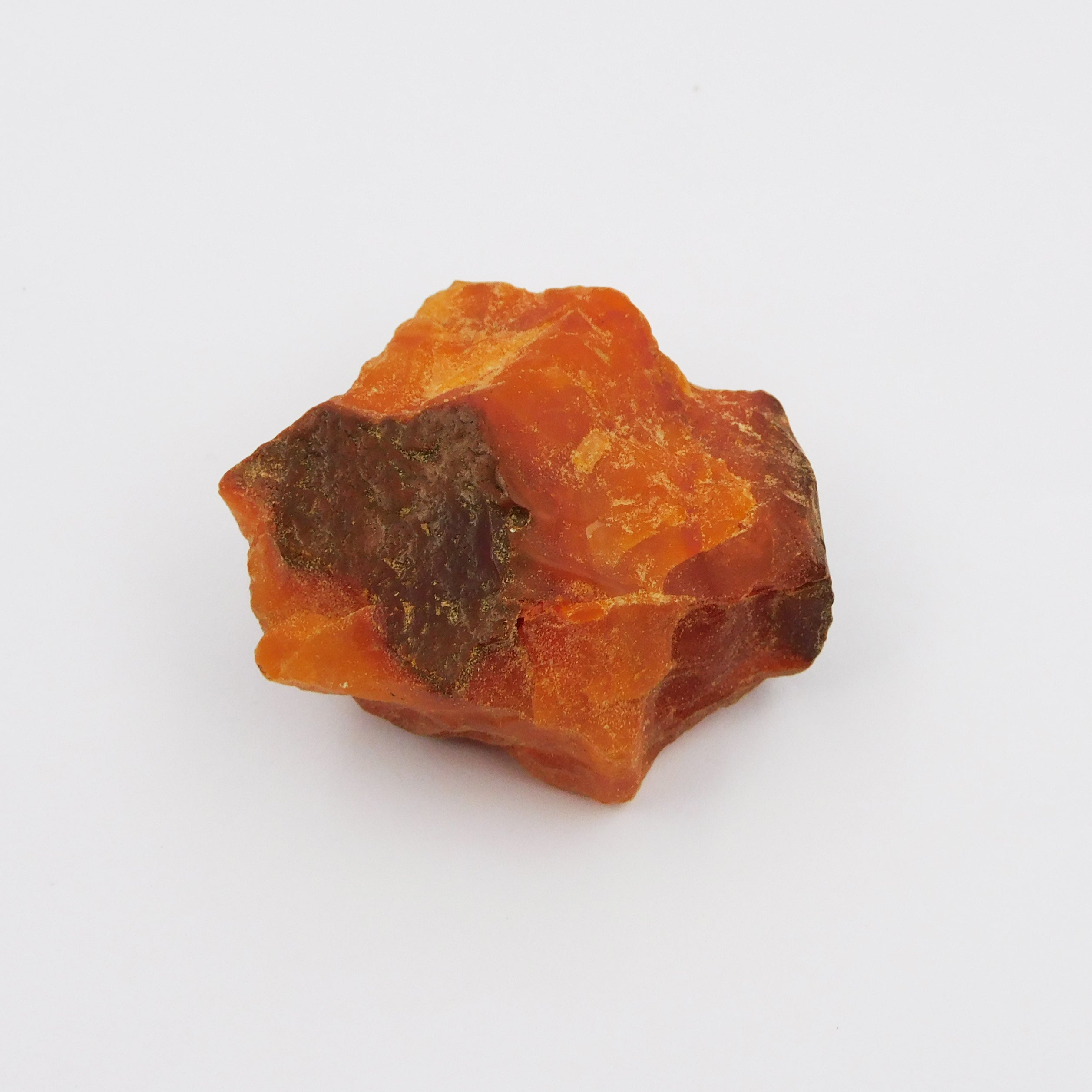 CERTIFIED Uncut Rough Natural Orange Sapphire 194 Ct Earth Mined Loose Gemstone , Sapphire Rough From Sri Lanka | Free Delivery Free Gift | Best Price