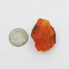 Huge Size Rough !!! 149.90 Ct Natural Huge Size CERTIFIED Uncut Orange Sapphire Rough Loose Gemstone | Best For Ethical and Sustainable Sourcing & Durability |