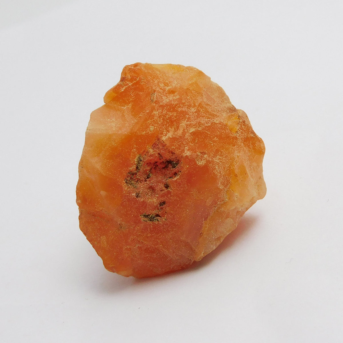 80 Ct Natural Orange Sapphire Rough CERTIFIED Earth Mined Uncut Loose Gemstone | Jewelry Making Earth Mined Rough | Gift For Her