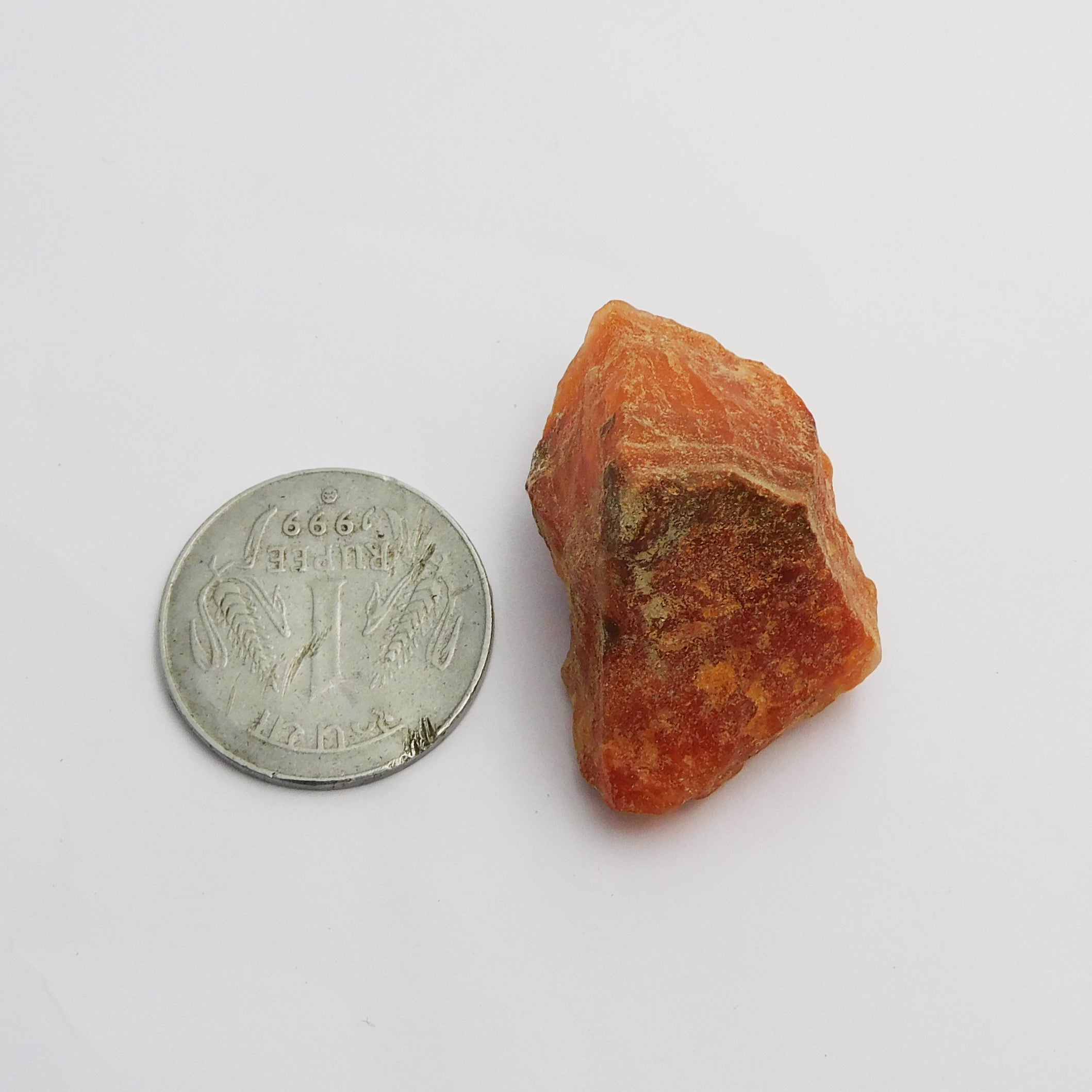 Earth Mined Rough CERTIFIED 104.50 Ct Natural Orange Sapphire Uncut Loose Gemstone , Huge Cut Rough | SRI LANKA Sapphire | Ring Making Loose Rough