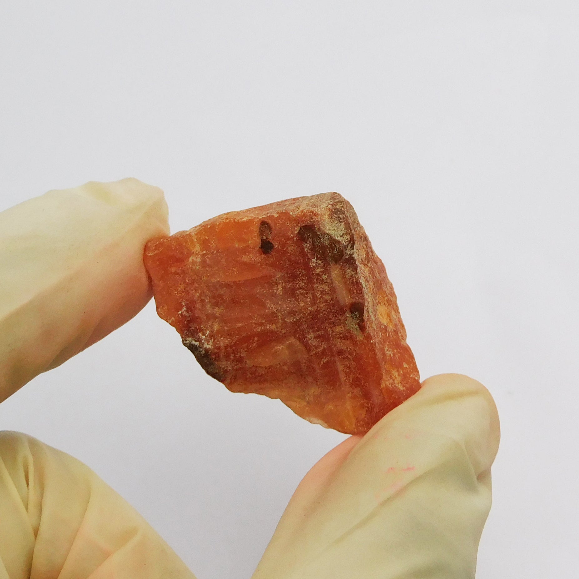 Earth Mined Rough CERTIFIED 104.50 Ct Natural Orange Sapphire Uncut Loose Gemstone , Huge Cut Rough | SRI LANKA Sapphire | Ring Making Loose Rough