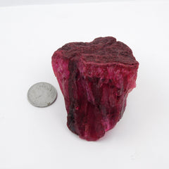 Certified Natural Powerful Ruby Ruby 1850.56 Carat Healing Uncut Shape Earth Mined Brumes Pigeon Blood Red Ruby Rough Chunk Gemstone