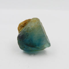 Earth Mined Natural CERTIFIED 92.55 Ct Fluorite Uncut Rough Multi Color Gemstone