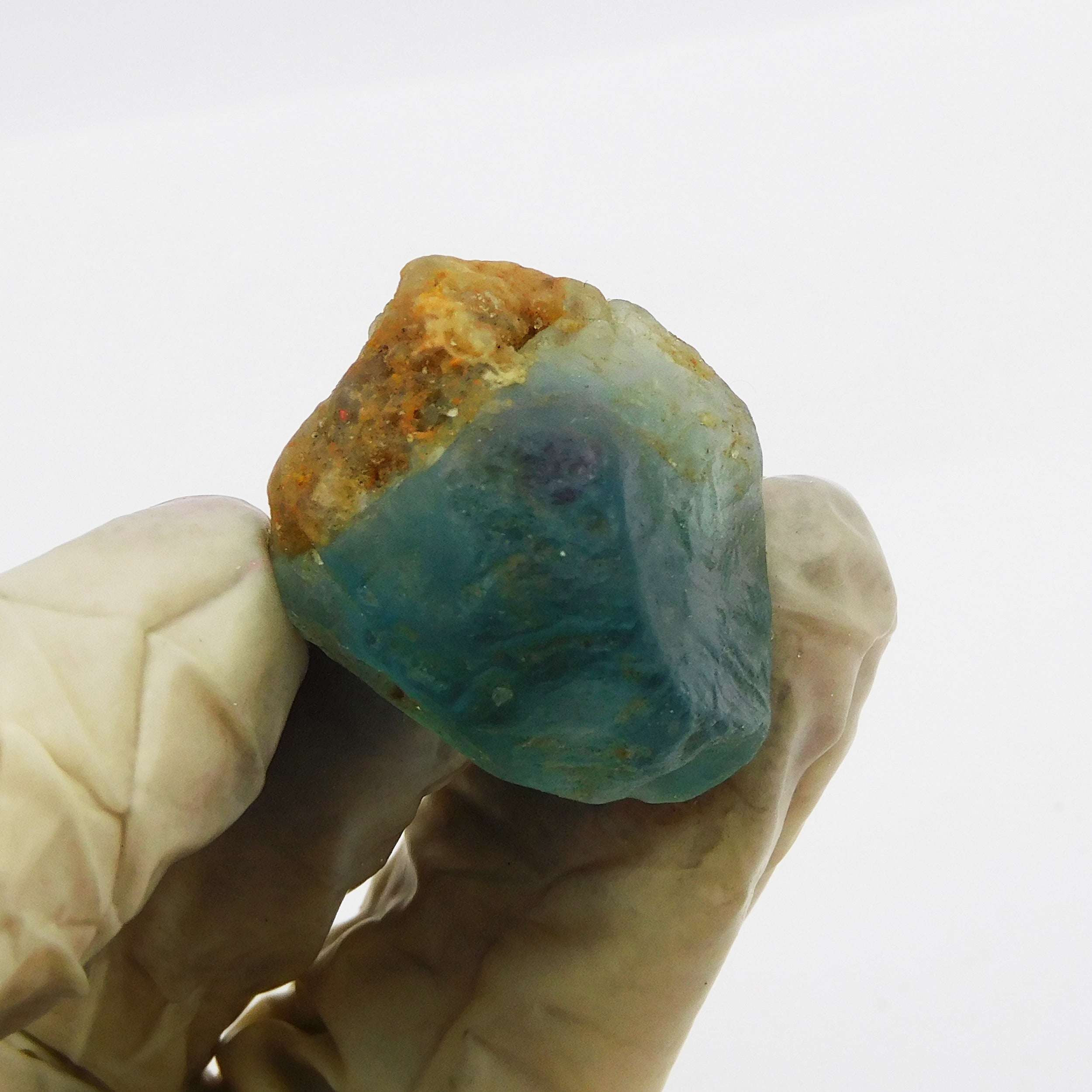 Earth Mined Natural CERTIFIED 92.55 Ct Fluorite Uncut Rough Multi Color Gemstone