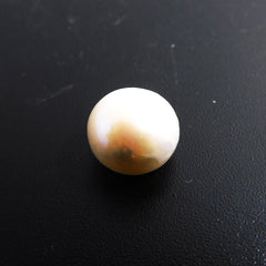 Round Shape Pearl Gem 5.00 Carat SEA Mabe Pearl Natural Ocean Pearl Certified Loose Gemstone | Pearl Necklace |Pearl Rings