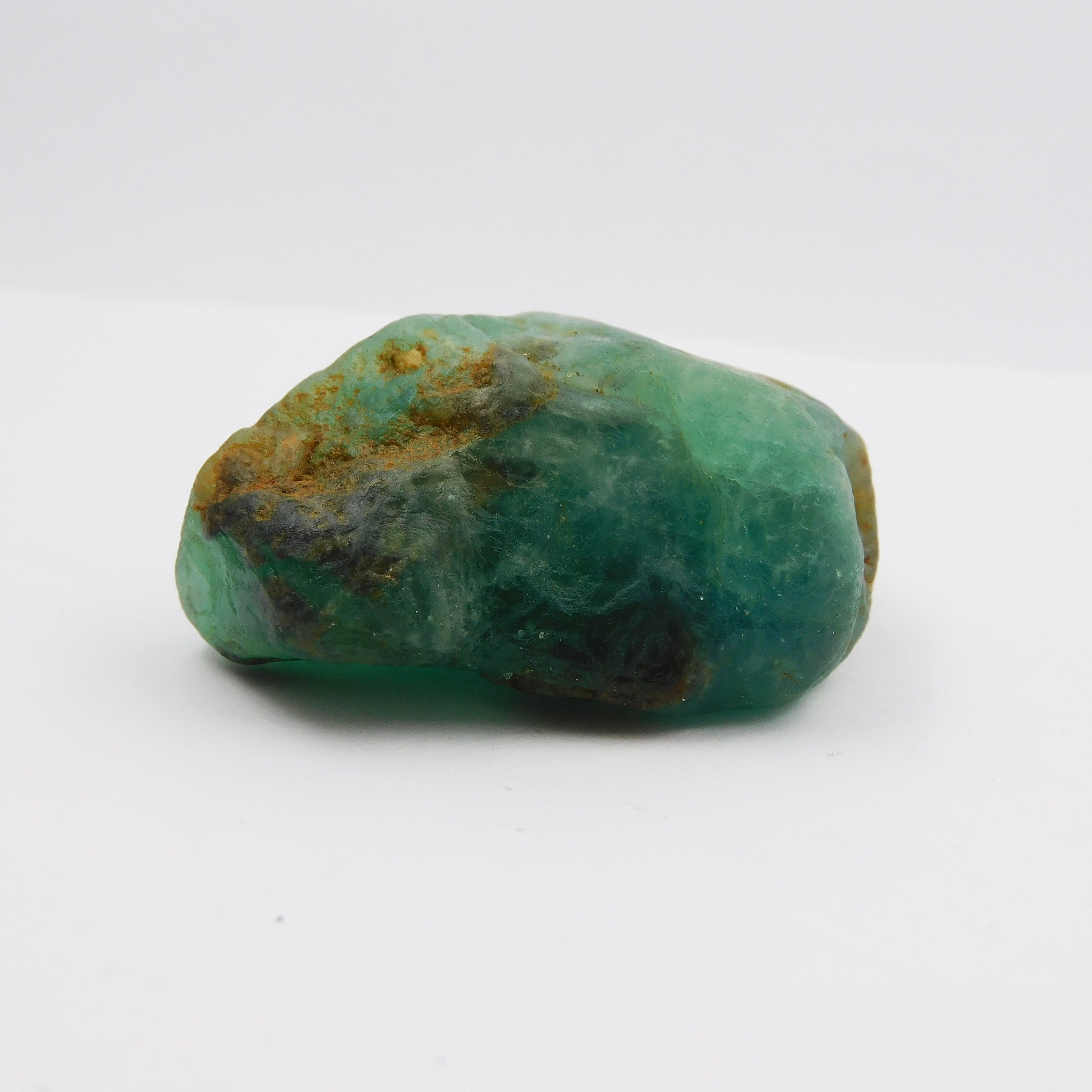 100% Natural Multi Color Fluorite 304.5 Uncut Rough Gemstone Tumble - Raw Fluorite Slabs Tumble Green Gemstone Specimen Geode