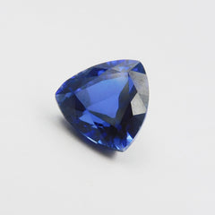 NATURAL Trillion Cut 10.54 Carat Dark BLUE Tanzanite CERTIFIED Ring Size Loose Gemstone | Tanzania's Best Beautiful Gemstone | Best For Protection