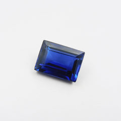 Emerald Cut Natural Certified 10.00 Carat Tanzanite Blue Loose Gemstone | Bright Blue Color Gem | Best Offer