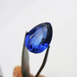 Best Tanzanite Gemstone !!! 9.84 Carat PEAR CUT Blue Tanzanite Natural CERTIFIED Loose Gemstone | Free Delivery Free Gift | Best Price