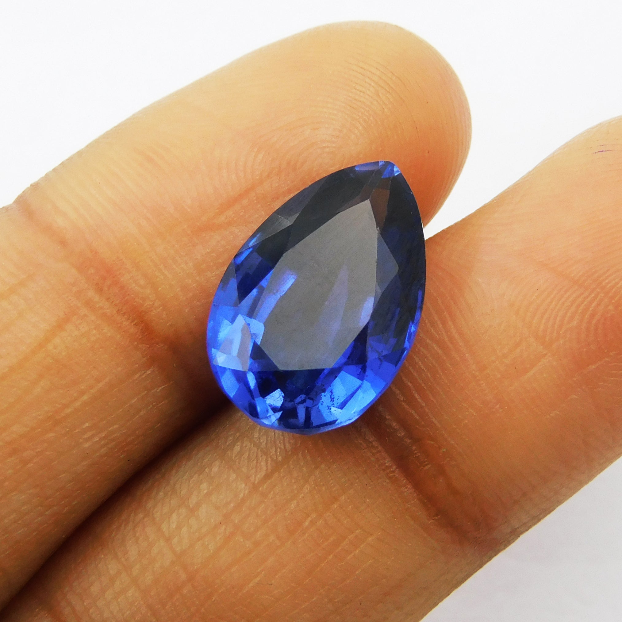 Best Tanzanite Gemstone !!! 9.84 Carat PEAR CUT Blue Tanzanite Natural CERTIFIED Loose Gemstone | Free Delivery Free Gift | Best Price