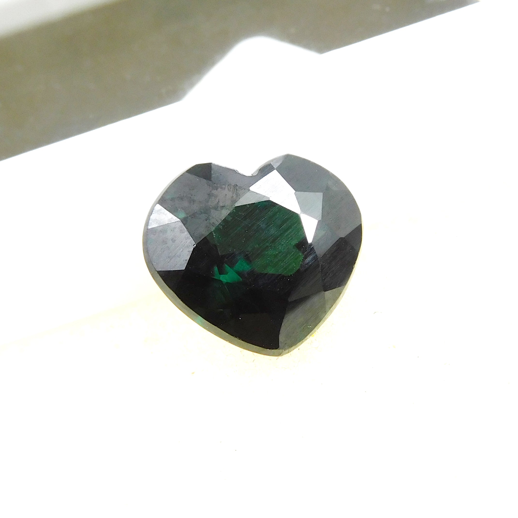 Gorgeous 5.85 Ct Tourmaline Green Heart Cut CERTIFIED Loose Gemstones