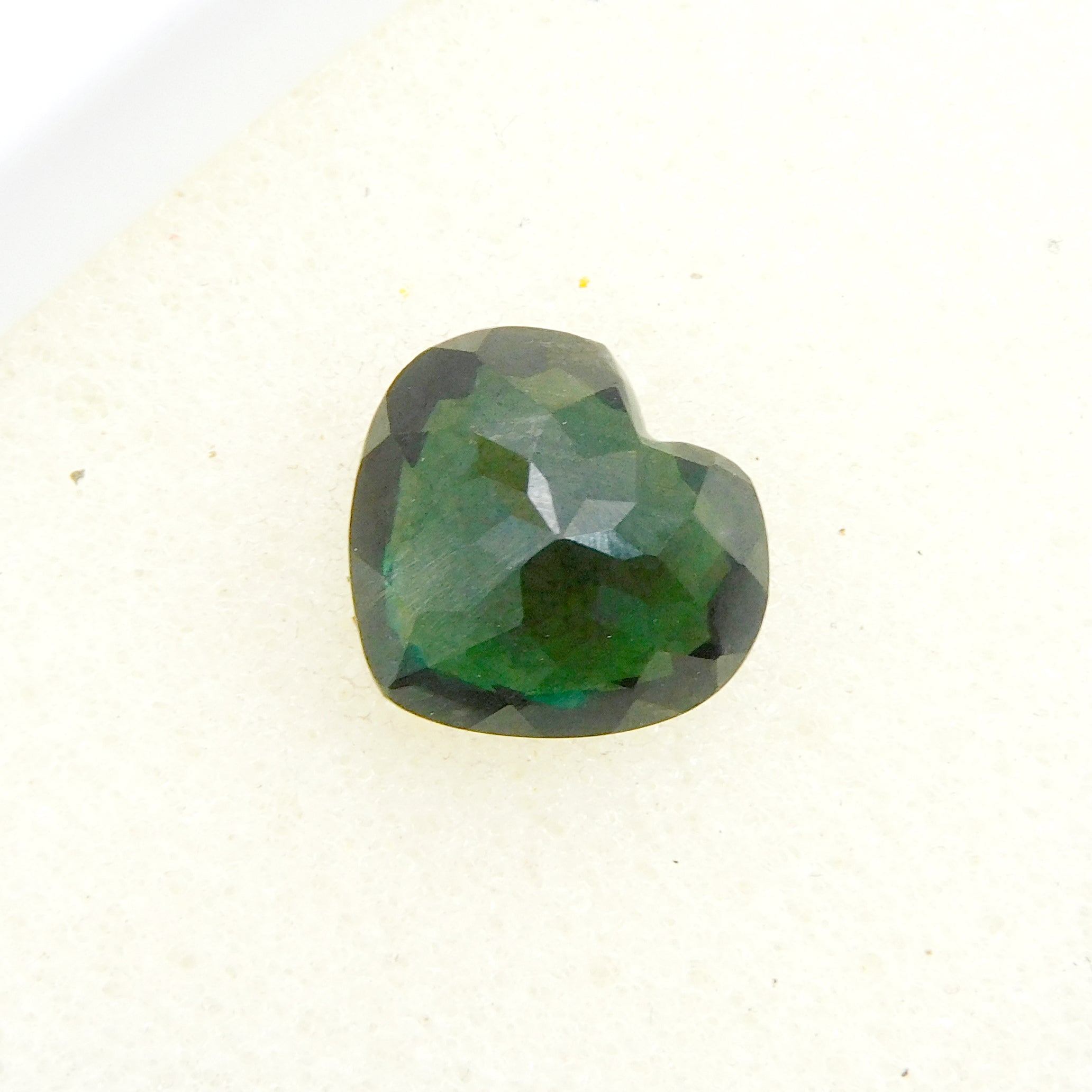 Gorgeous 5.85 Ct Tourmaline Green Heart Cut CERTIFIED Loose Gemstones