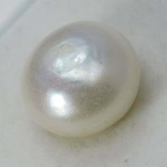 7.45 Ct 11 MM White MABE South Pacific SEA CERTIFIED Loose Gemstones PEARL.