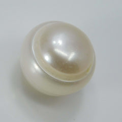 White MABE South Pacific SEA 11 MM 9.65 Loose Gemstone PEARL CERTIFIED