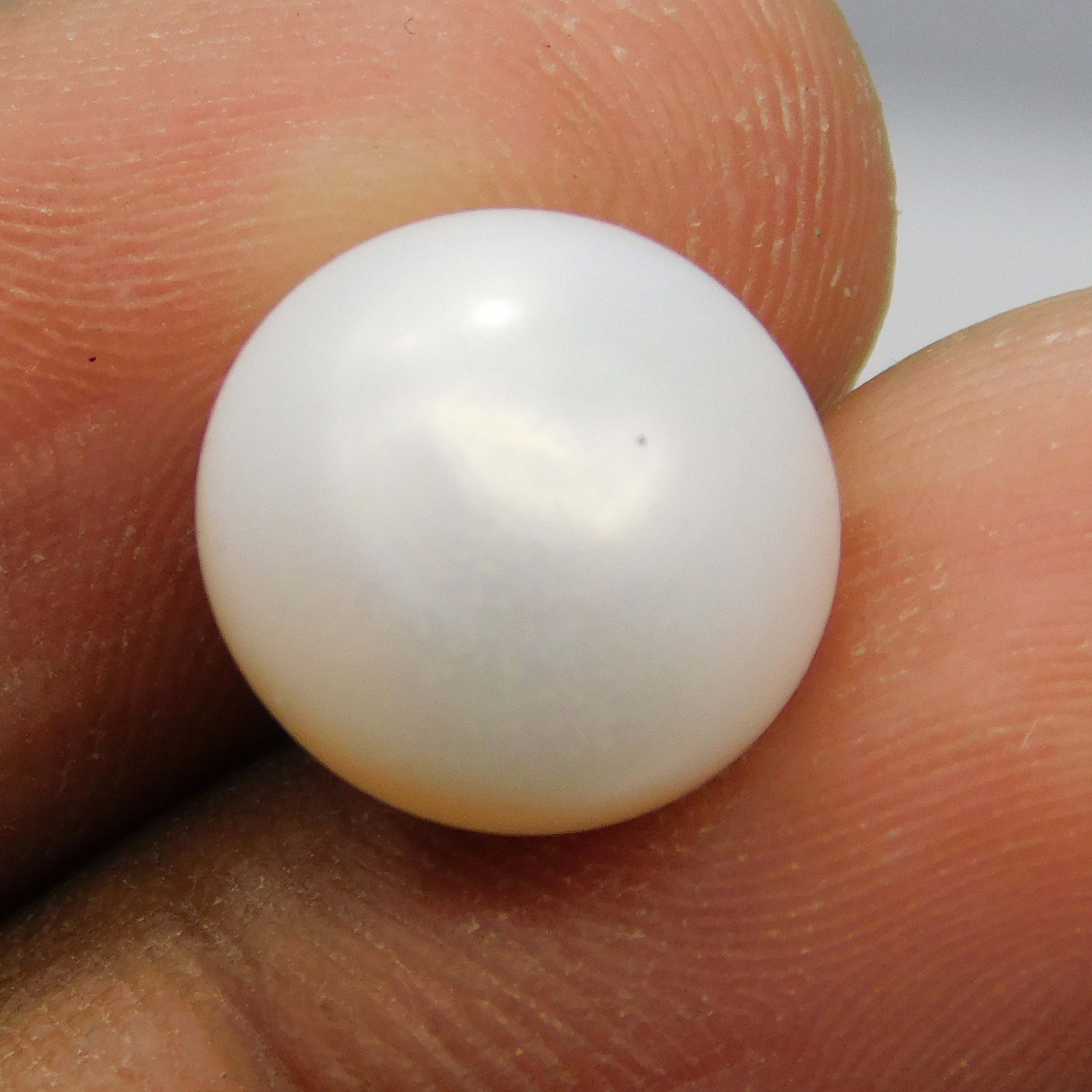 10 MM White MABE South Pacific SEA Loose PEARL CERTIFIED Ring Size