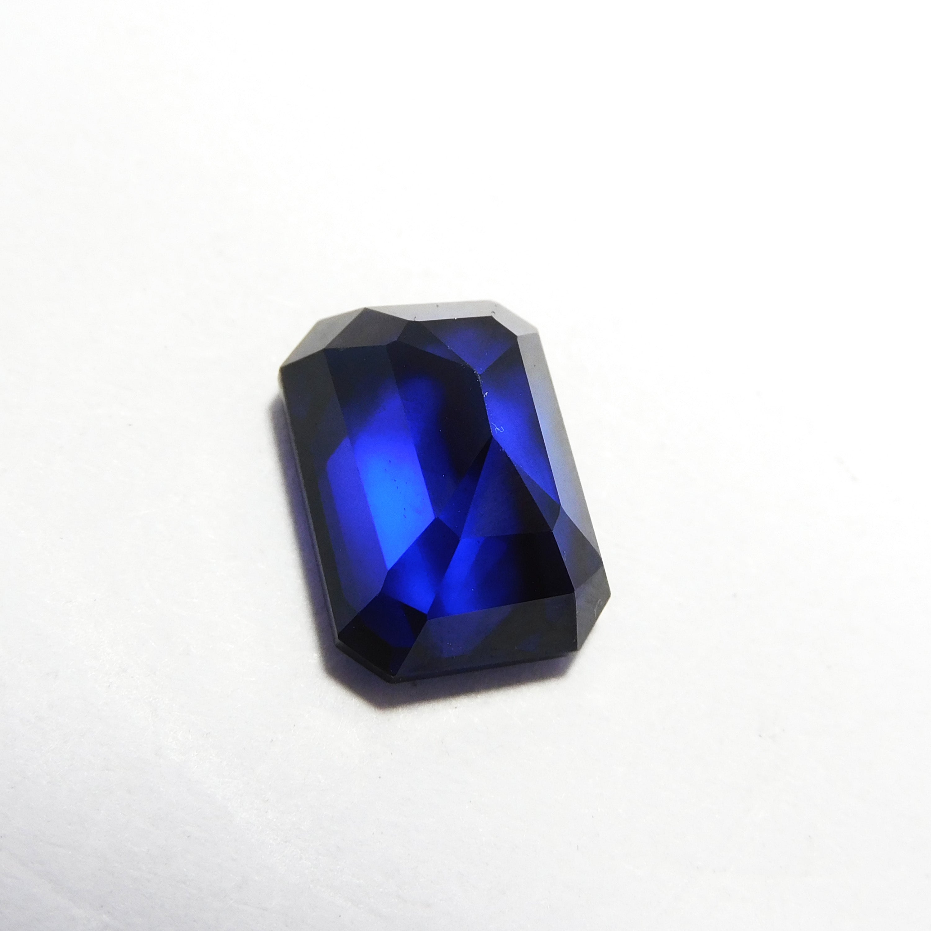 Amazing Offer !!! 7.95 Carat Emerald Cut Natural Blue Color Tanzanite Certified Loose Gemstone | Bumper Offer