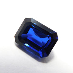 Natural Certified 9.25 Carat Tanzanite Blue Color Emerald Cut Loose Gemstone | Jwelery Making | Emerald Shape Gemstone