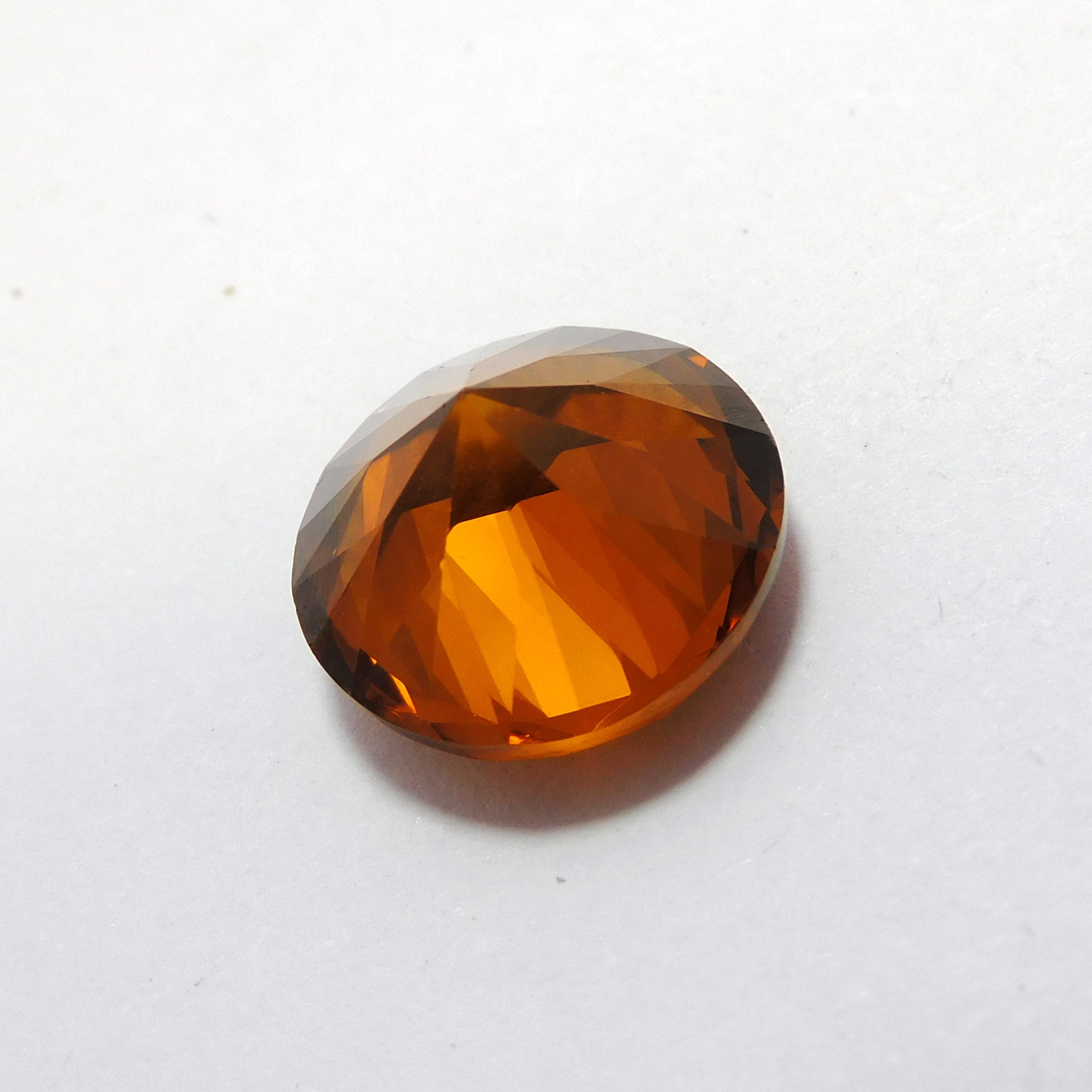 Sri Lanka Sapphire ! Free Shipping Free Delivery ! 9.45 Carat Orange Color Sapphire Natural CERTIFIED Loose Gemstone