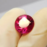 Beautiful Round Shape 7.54 Carat Natural Sapphire Pink Certified Loose Gemstone | Free Delivery Free Gift | Best Price