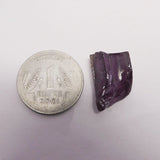 Color Change Alexandrite Gemstone raw crystal front view
