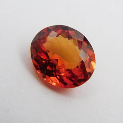 Special Gift For Her / Him | Purchase It | Natural Sapphire 7.84 Carat Orange Sapphire Oval Shape Certified Loose Gemstone | Best Gem With Best Sell Offer