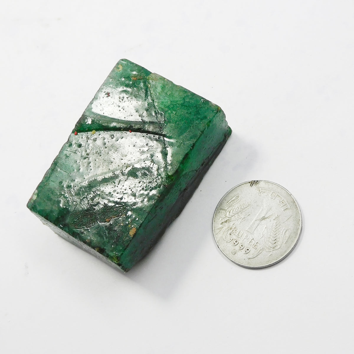 Colombian Emerald Green Raw Rough 403.10 Carat Certified Loose Gemstone | Best Sale Collection | Best Price