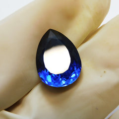 Rare Gemstone 8.74 Carat Blue Color Pear Cut Natural Tanzanite Certified Loose Gemstone | Best Offer | Gift For Her /Him