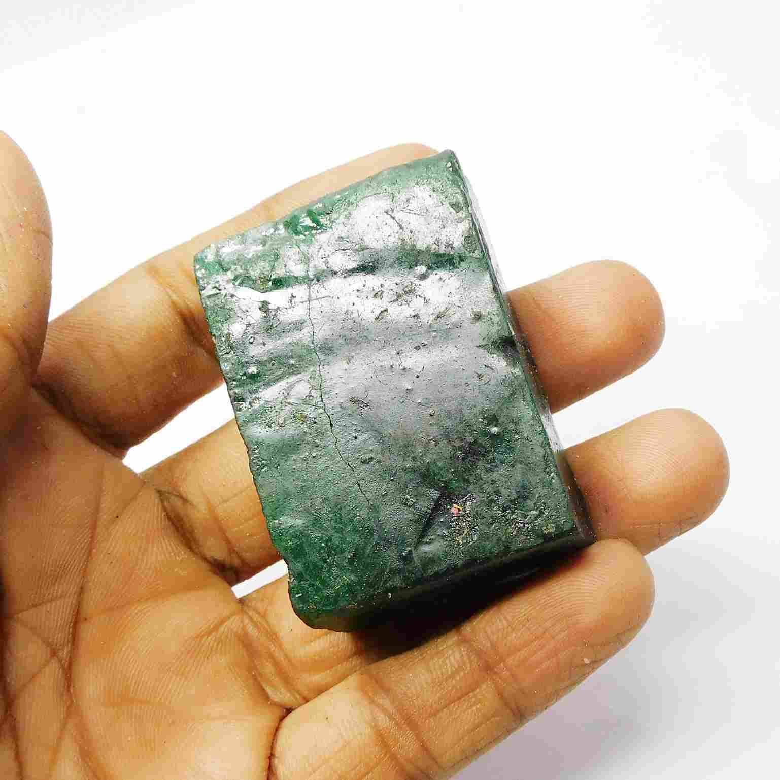 Certified Raw Rough Emerald 377.55 Ct Natural Gemstone