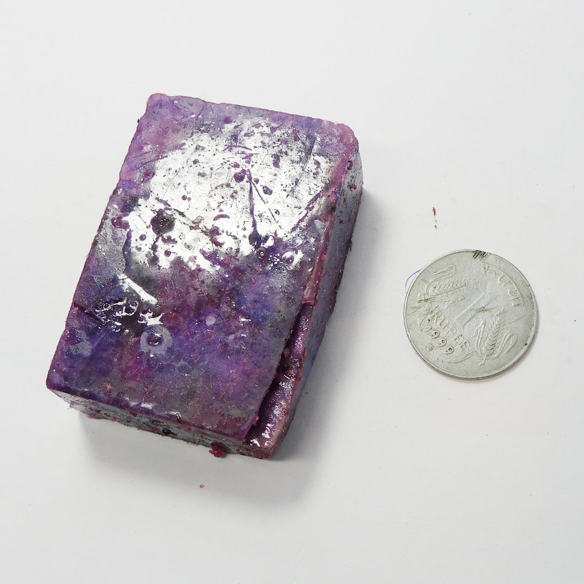 611.75 Carat Purple Sapphire Raw Rough Certified Loose Gemstone Uncut Rough | Free Delivery & Gift | Best Price