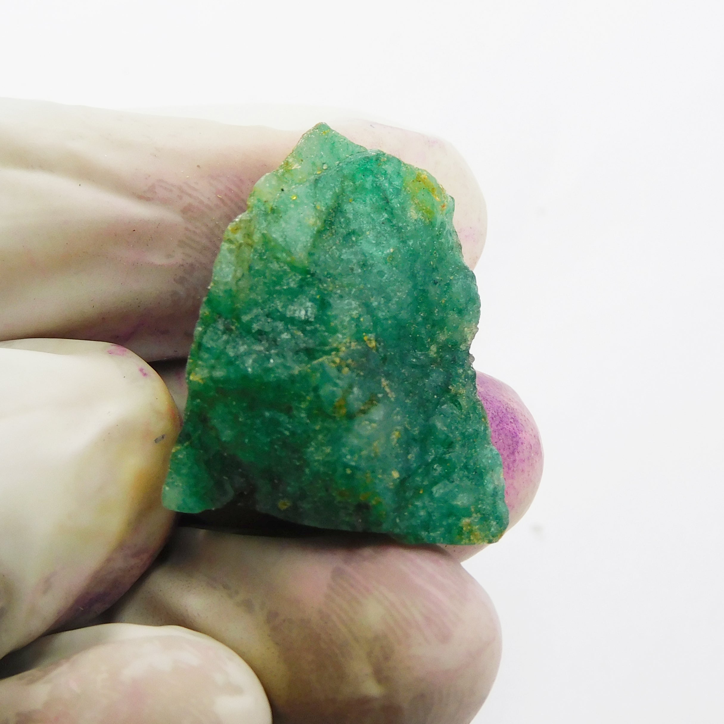 Certified Fluorite Raw Rough 30.40 Carat Natural Multi Color Fluorite Rough Loose Gemstone