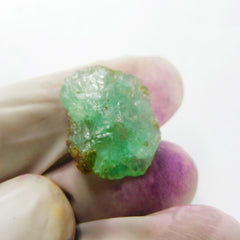 Multi Color Fluorite Natural Uncut Rough 13.25 Carat Certified Raw Rough Loose Gemstone