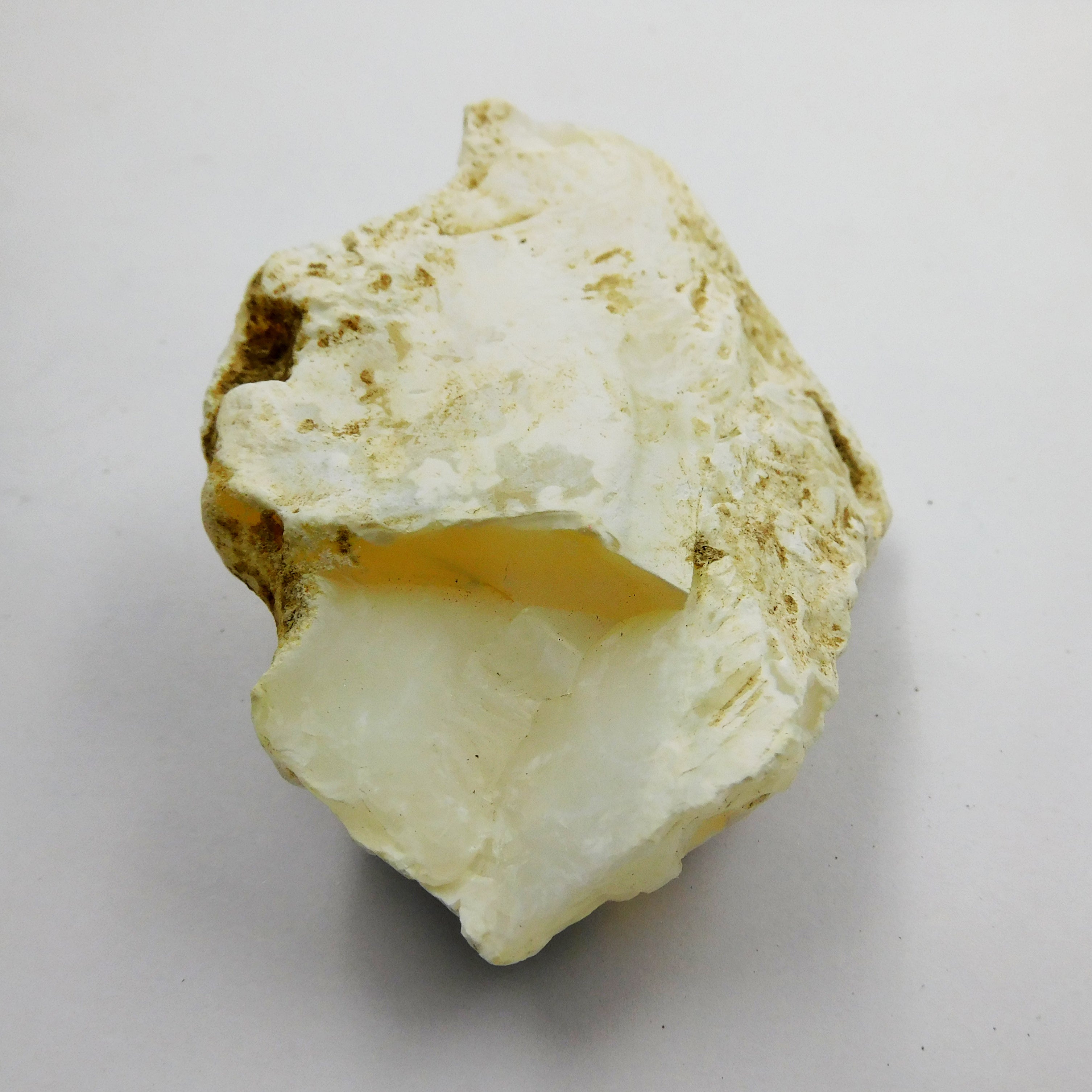 Ethiopian Opal Raw Rough !! 395.55 Carat Natural White Opal Uncut CERTIFIED Loose Gemstone Raw Rough