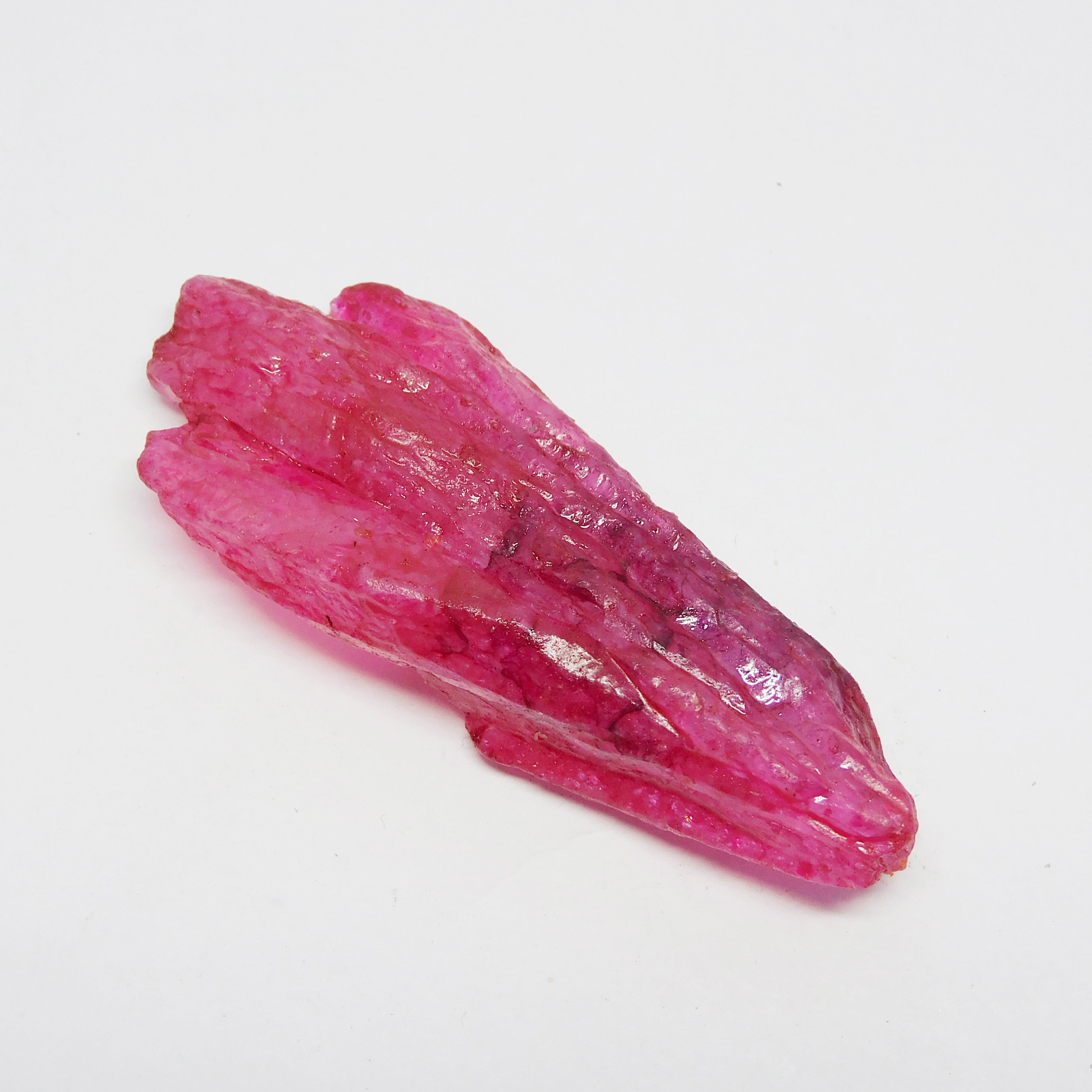 Uncut Ruby Rough 125.32 Carat Pink Ruby Rough Natural Certified Loose Gemstone , Raw Red Crystal | Free Shipping Free Gift | Best Price