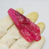 Uncut Ruby Rough 125.32 Carat Pink Ruby Rough Natural Certified Loose Gemstone , Raw Red Crystal | Free Shipping Free Gift | Best Price