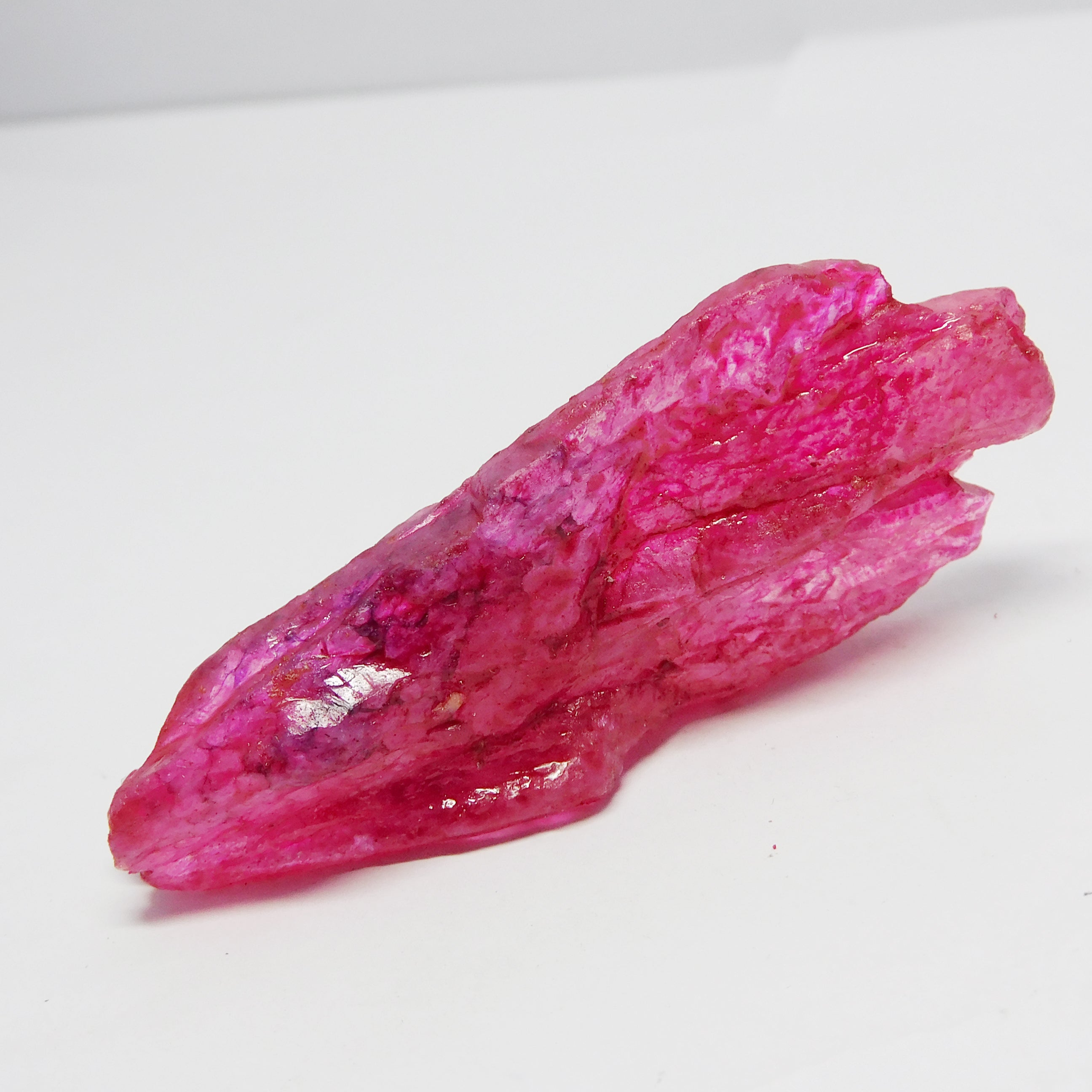 Uncut Ruby Rough 125.32 Carat Pink Ruby Rough Natural Certified Loose Gemstone , Raw Red Crystal | Free Shipping Free Gift | Best Price