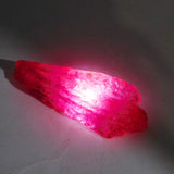 Uncut Ruby Rough 125.32 Carat Pink Ruby Rough Natural Certified Loose Gemstone , Raw Red Crystal | Free Shipping Free Gift | Best Price