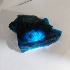 Aquamarine Blue Rough 667.20 Carat Certified Blue Aquamarine Natural Uncut Rough Loose Gemstone