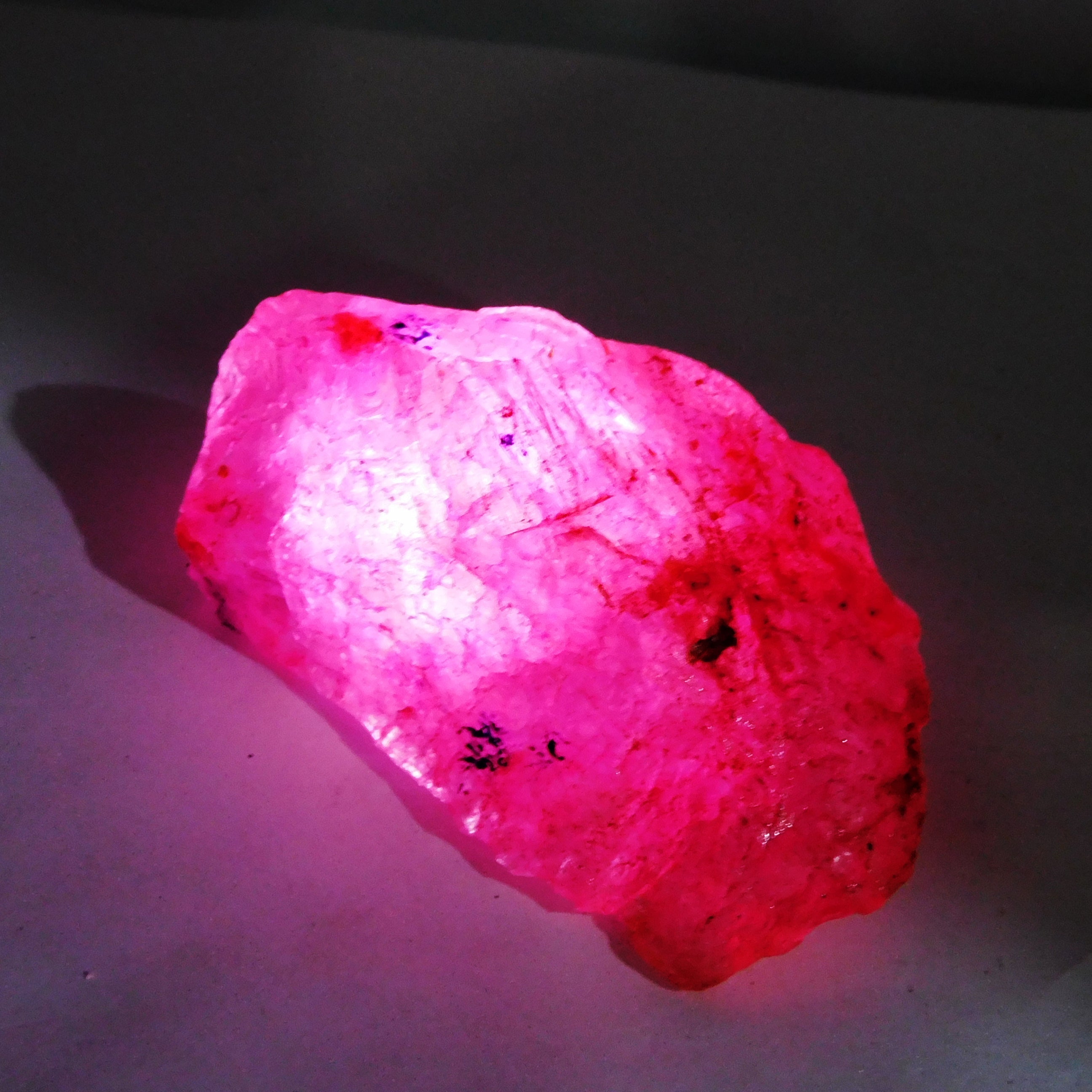 Best Offer !!! Certified Raw Rough 475.10 Carat Uncut Pink Ruby Rough Natural Loose Gemstone , Huge Size Rough , Pink Rough, July Pink Rough
