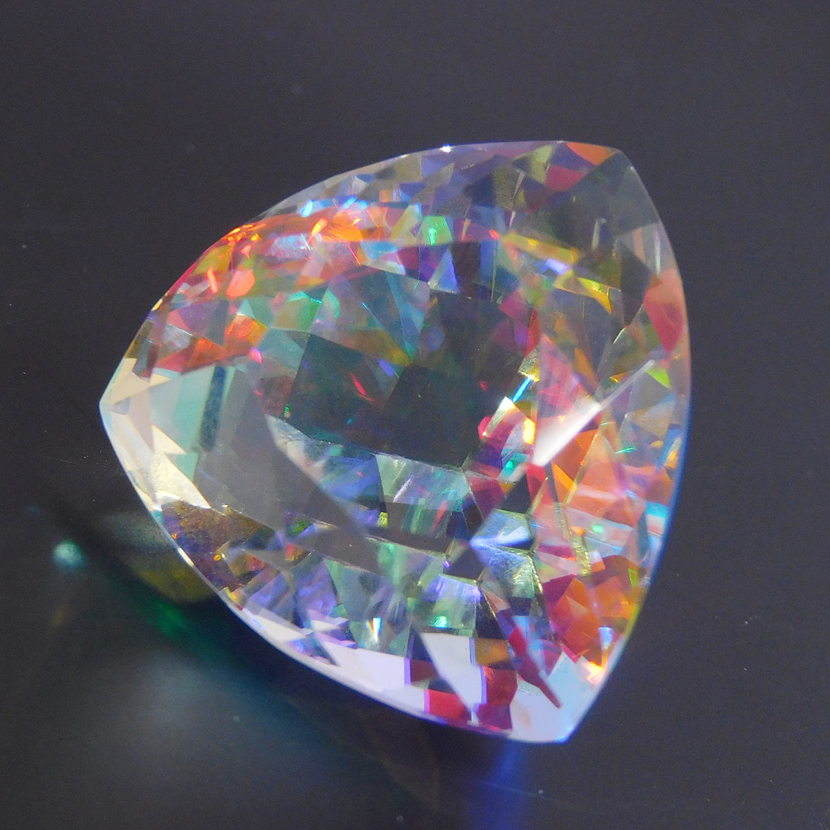 For Beautiful Jwelery Topaz 55.80 Carat Natural Topaz Loose Gemstone CERTIFIED Multi Color Mystic Topaz