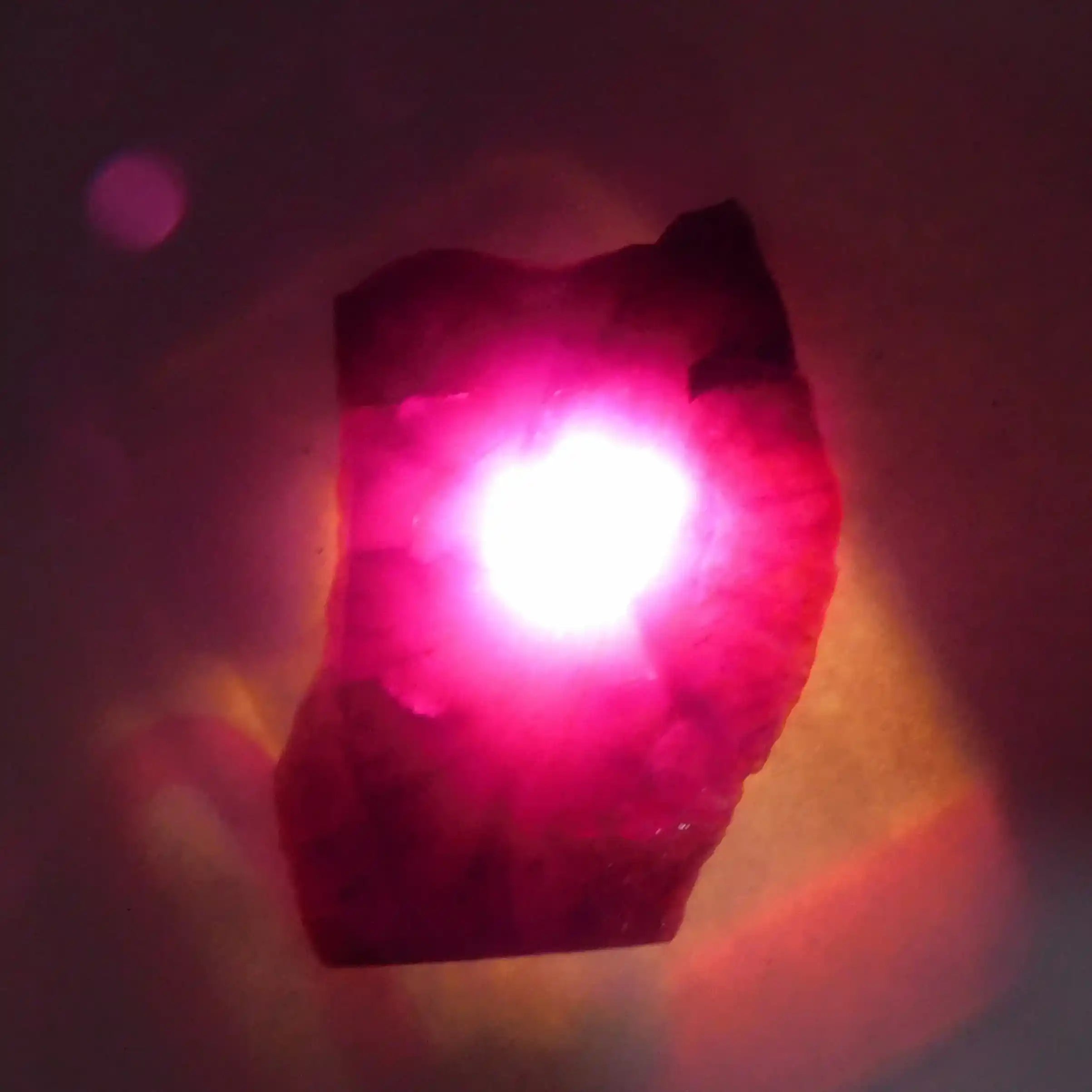 natural sapphire rock