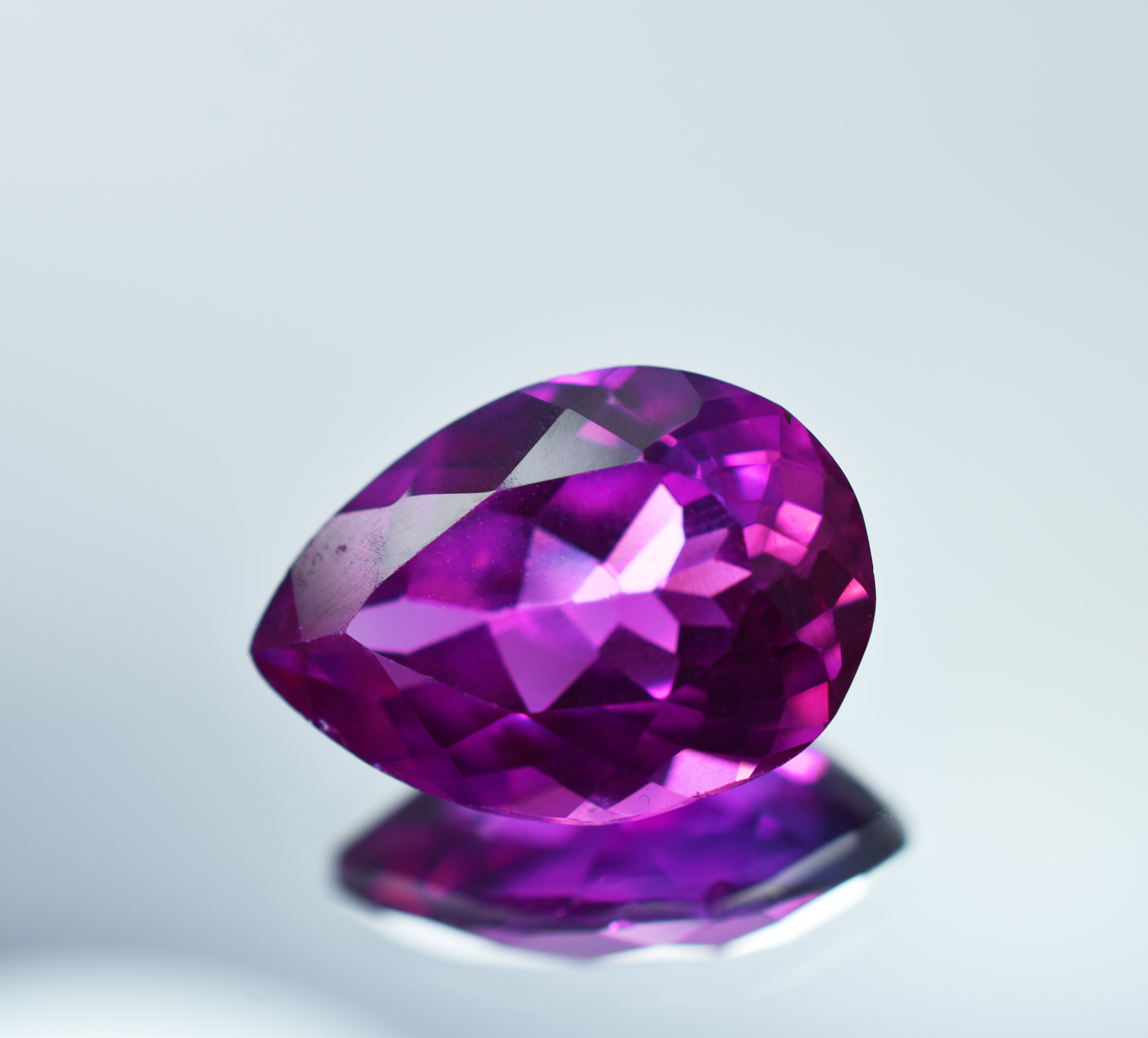 Extremely Rare Natural Purple Tanzanite 6.56 Ct Pear Shape Certified Loose Gemstone | Free Delivery Free Gift | Gift For Her/him | ON SALE