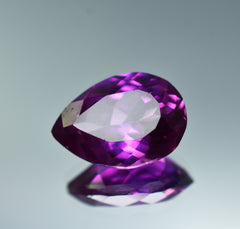 Extremely Rare Natural Purple Tanzanite 6.56 Ct Pear Shape Certified Loose Gemstone | Free Delivery Free Gift | Gift For Her/him | ON SALE