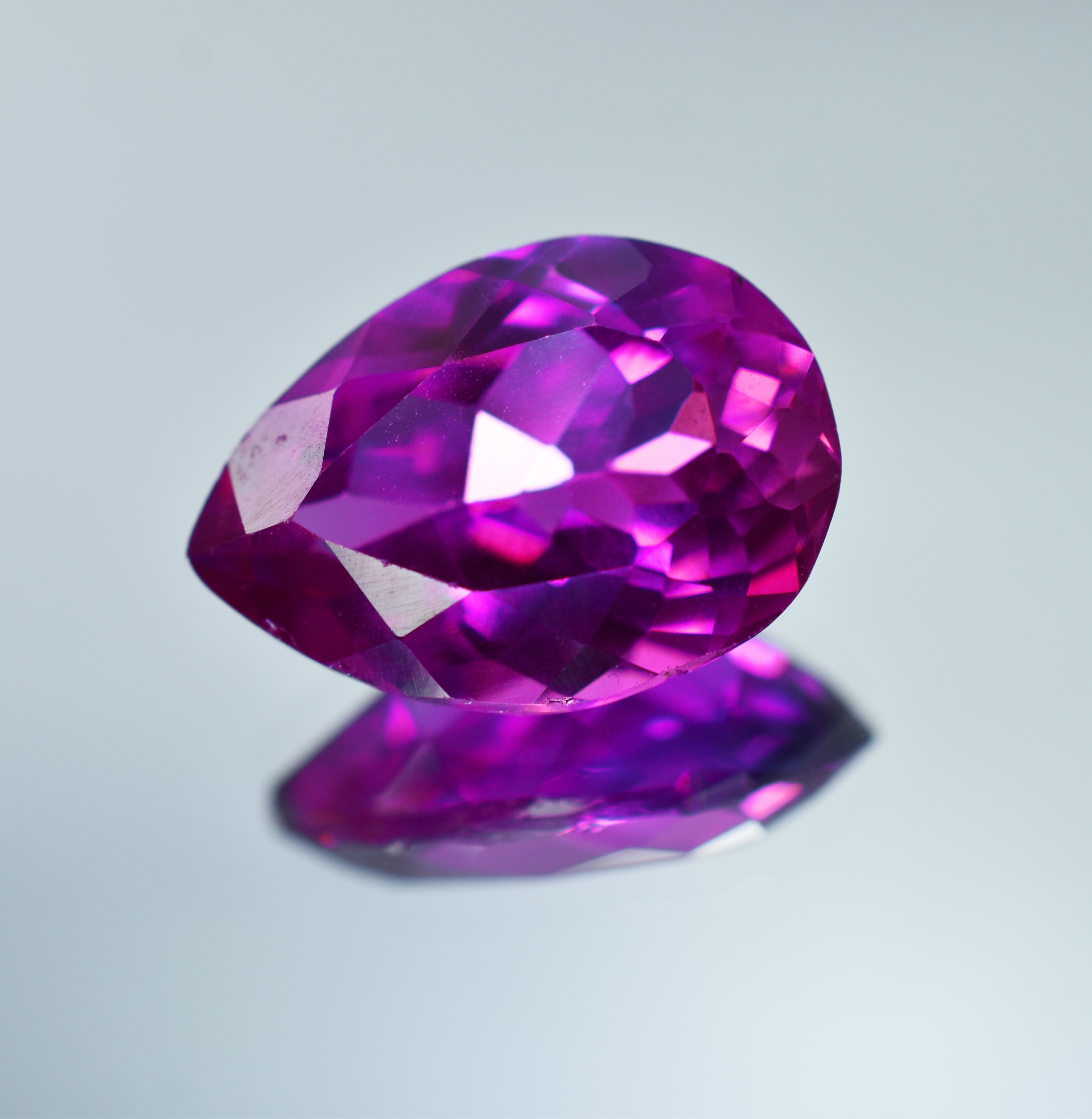 Extremely Rare Natural Purple Tanzanite 6.56 Ct Pear Shape Certified Loose Gemstone | Free Delivery Free Gift | Gift For Her/him | ON SALE