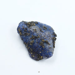 "Sapphire - Healing Properties " Earth Mined Raw Uncut Rough 75.85 Carat Blue Sapphire Rough Loose Gemstone Certified