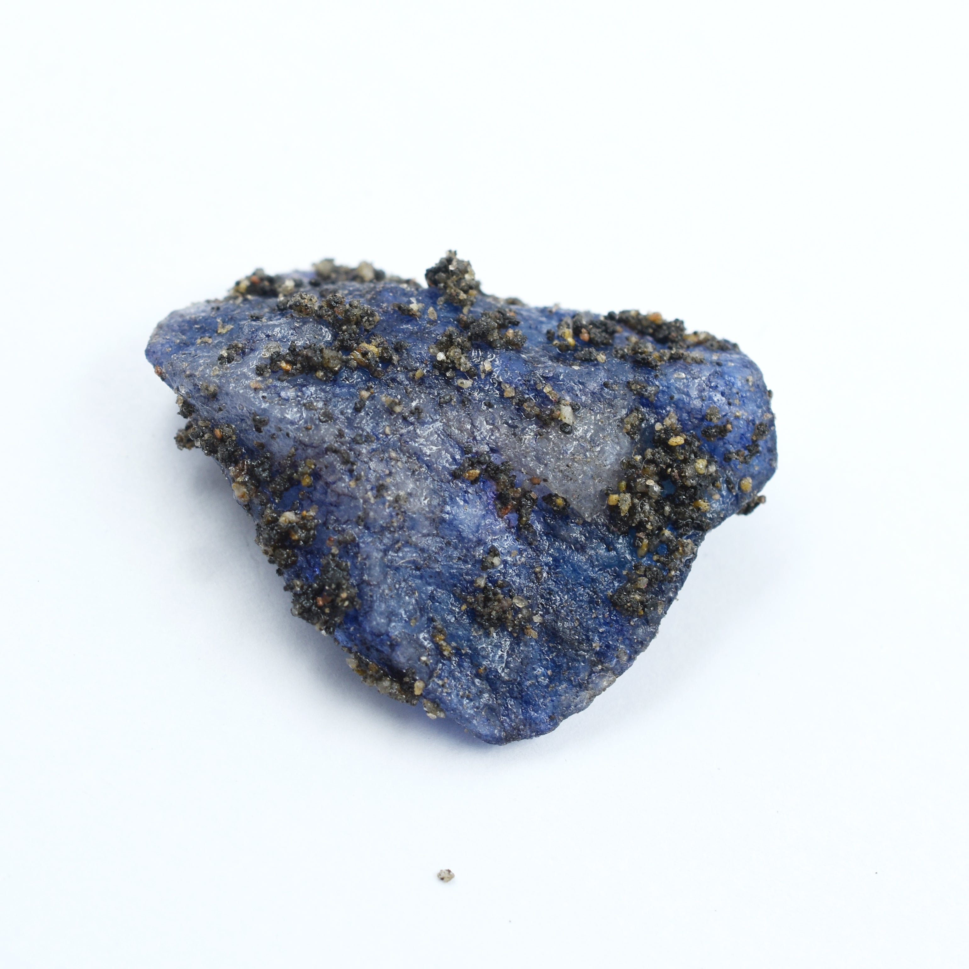 114.10 Carat Natural Uncut Rough Certified Raw Blue Sapphire Loose Gemstone