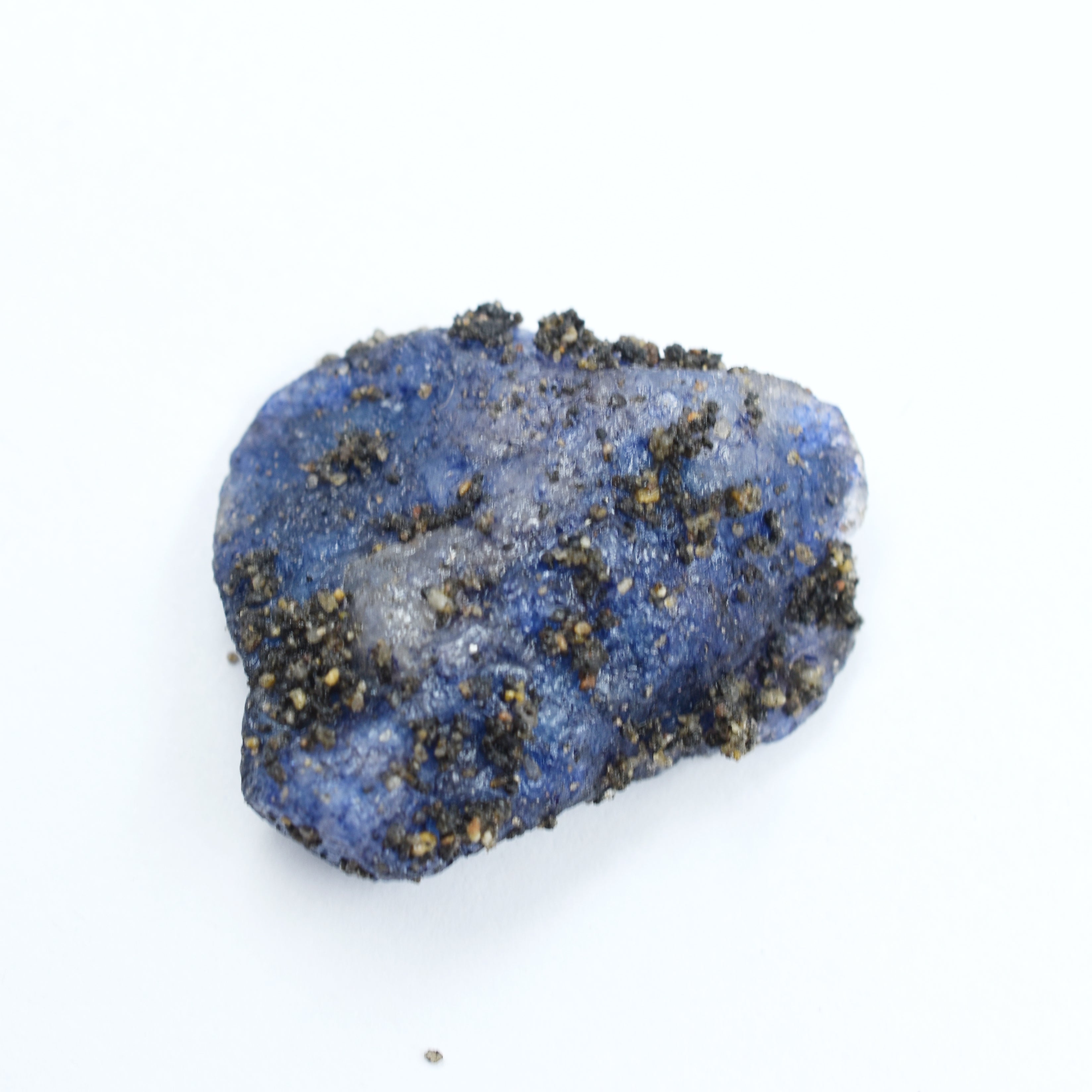 "Sapphire - Healing Properties " Earth Mined Raw Uncut Rough 75.85 Carat Blue Sapphire Rough Loose Gemstone Certified