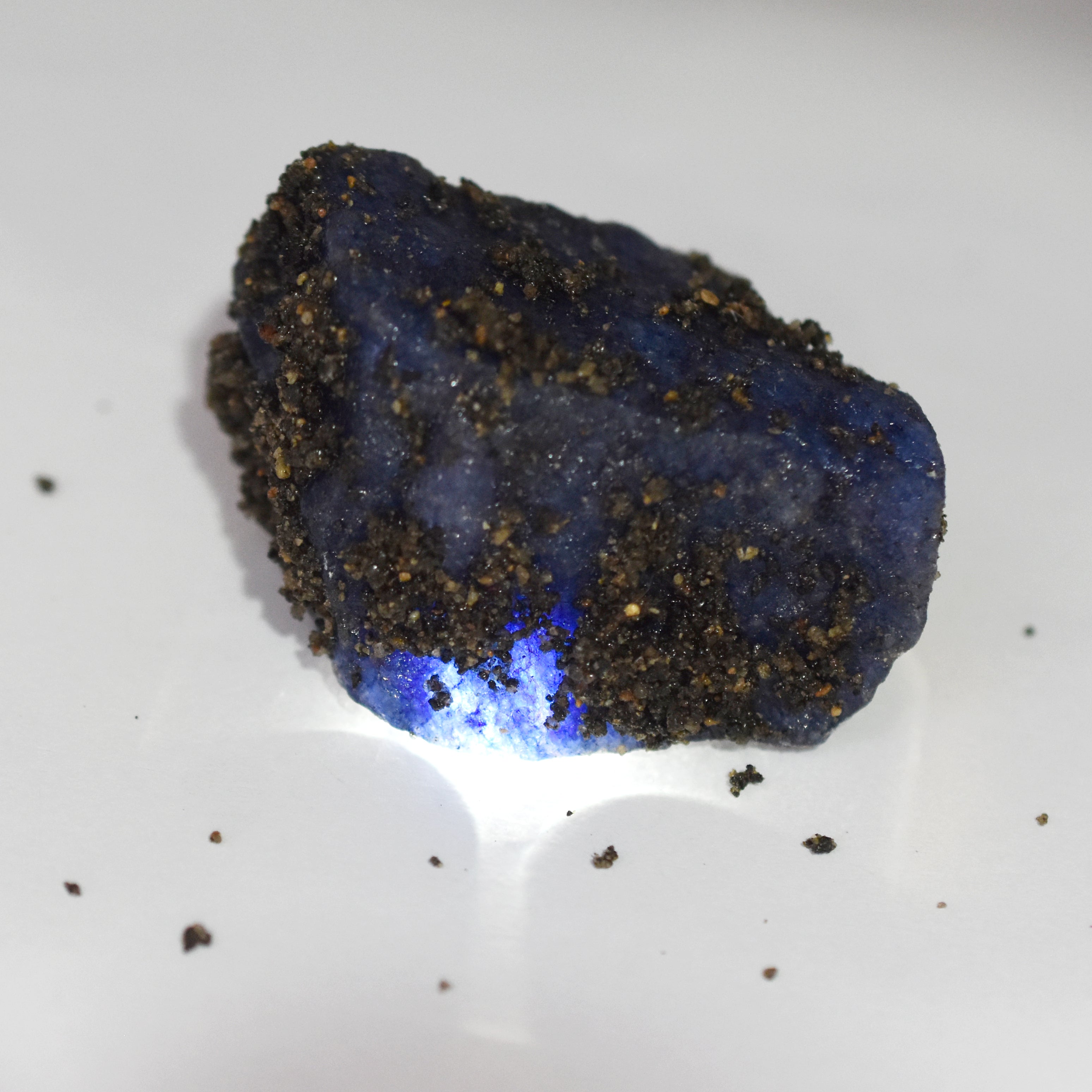 Huge Size Uncut Rough 223.00 Carat Natural Blue Sapphire Raw Rough Certified Loose Gemstone