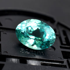 Certified Montana Sapphire Oval Cut 10.65 Ct Bluish Green Natural Sapphire Loose Gemstone